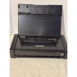 Epson WorkForce WF-110 Mobile Printer WiFi Powers On Adapter Not Included